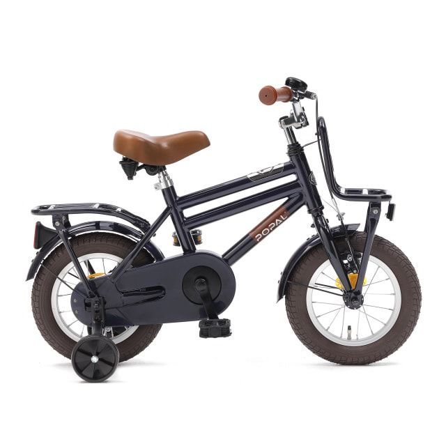 Popal Cooper 12 inch Jongensfiets Donkerblauw